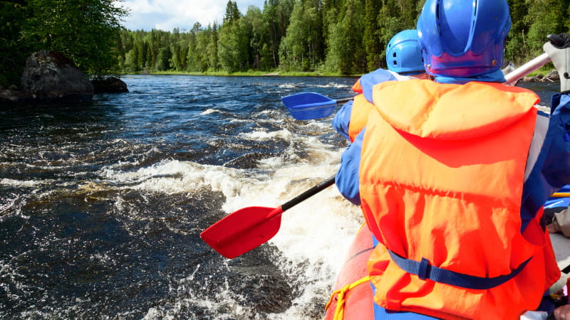 Rafting Places in India