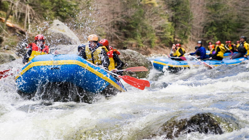 River Rafting in India
