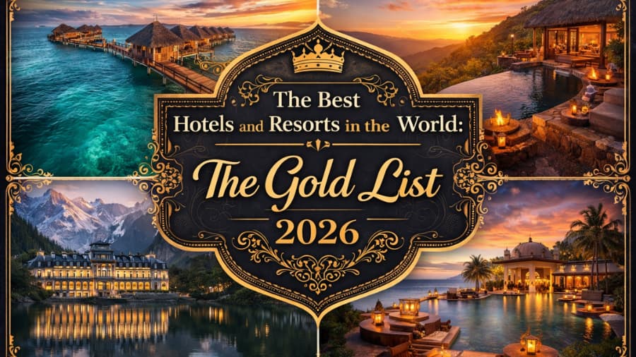 The Best Hotels and Resorts in the World The Gold List 2026