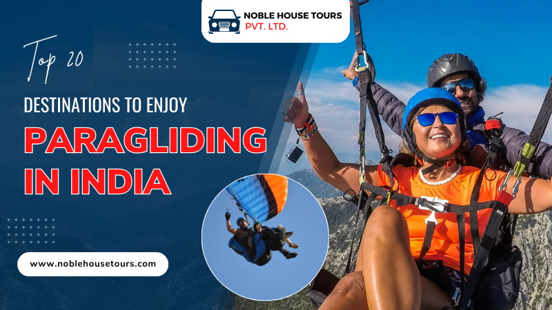Top 20 Destinations to Enjoy Paragliding in India
