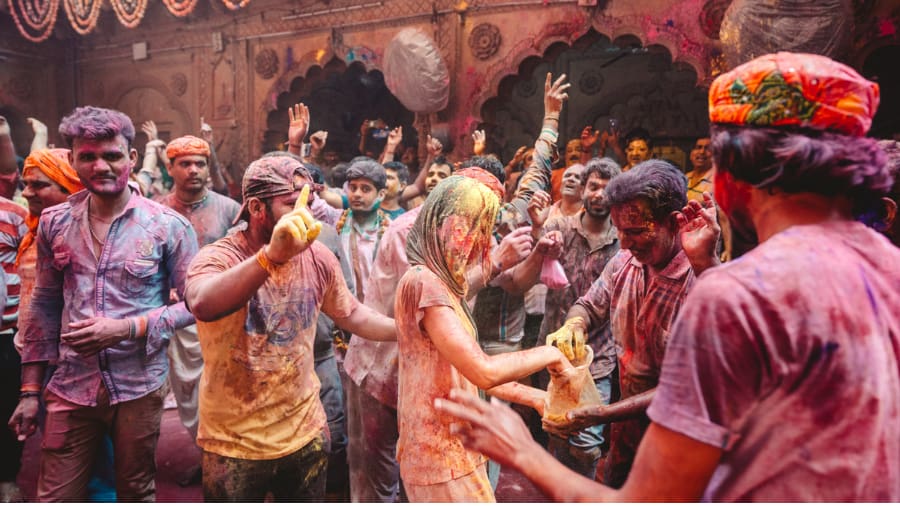 Celebrating Holi