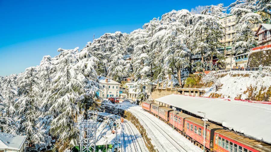 best places to see snowfall