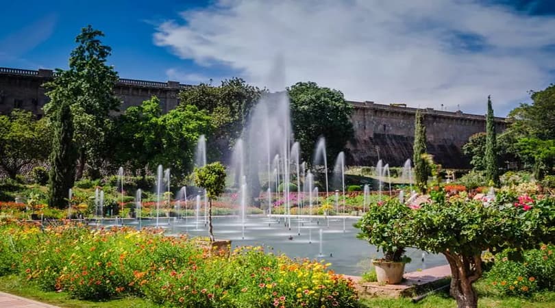 Brindavan Gardens, Mysore