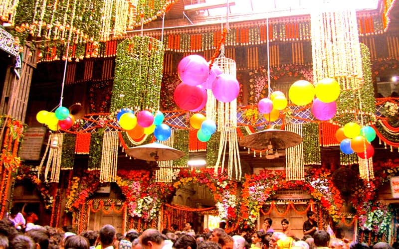 Holi at Banke Bihari Temple, Vrindavan
