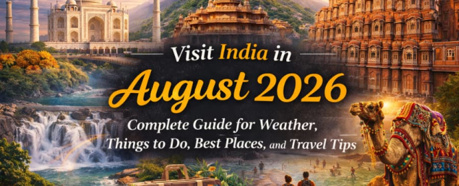 Visit India in August 2026 Complete Guide for Weather, Things to Do, Best Places, and Travel Tips