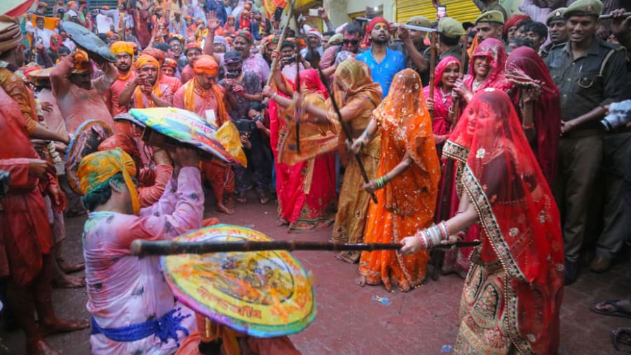 Barsana Lathmar Holi