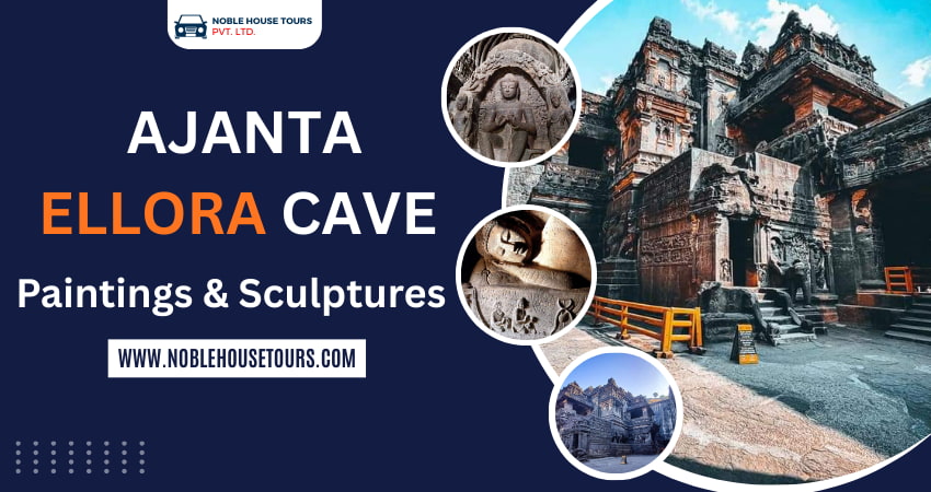 Ajanta Ellora Cave Paintings & Sculptures