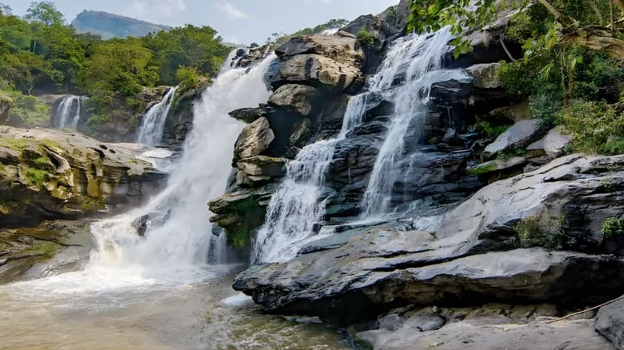 Waterfalls in Munnar