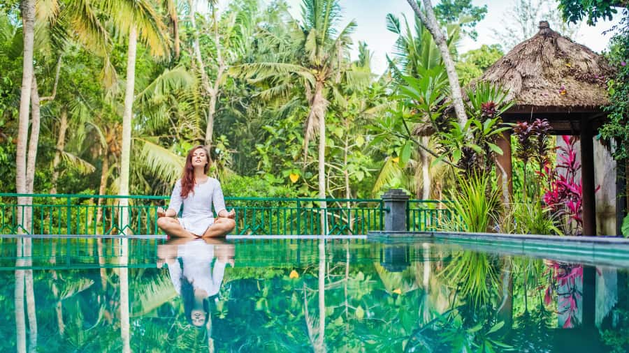 Eco-friendly wellness tourism