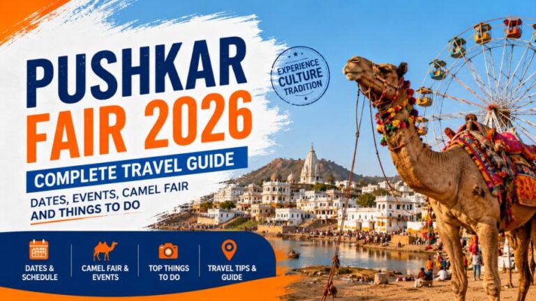 Pushkar Fair 2026 Complete Travel Guide, Dates, Events, Camel Fair and Things to Do