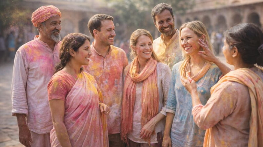 What to Wear and Carry for Holi in Vrindavan