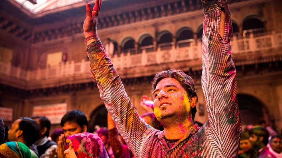 When Is Holi Celebrated in Vrindavan?