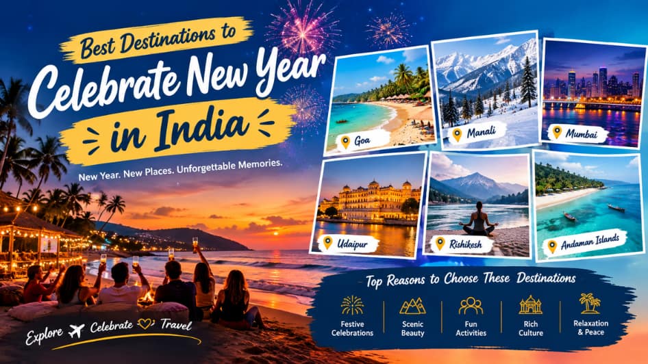 Best Destinations to Celebrate New Year in India